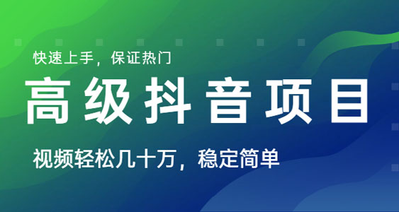高级抖音项目