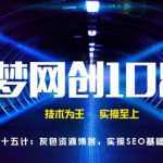 千梦网创108计第25计:灰色资源博客,实操SEO基础月入过万-网创指引人