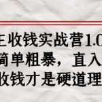 《群主收钱实战营1.0》——简单粗暴，直入主题，收钱才是硬道理！-网创指引人