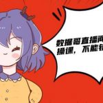 数据哥直播间流量运营线上实操课,不能错过的一套系统课-网创指引人