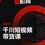 昭闻短视频千川图文带货课,给你一个起点,给起点一个高度【视频课程】-网创指引人