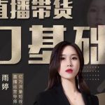 雨婷·2021年服装直播运营落地实操课,新号0粉快速带货日销10W+-网创指引人