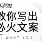 陈厂长教你写出必火文案,传统文案vs抖音文案,价值399元-网创指引人