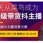 抖品牌·3天从菜鸟成为超级带货抖主播,千万级抖主播培育方案-网创指引人
