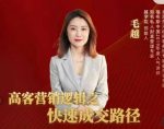 高客销营‬逻辑之快成速‬路交‬径，高客营销必备宝典【视频课程】-网创指引人