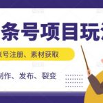 头条号项目玩法，从账号注册，素材获取到视频制作发布和裂变全方位教学-网创指引人