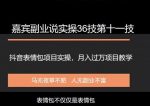 嘉宾副业说实操36技第十一技:抖音表情包项目实操月入过万的项目教学