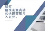 明灯副业三十六条小妙招之第20招精准流量高转化月入过万-网创指引人