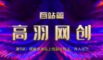 高羽网创百站篇第3讲:破解资源站上班副业玩法,月入过万【视频课程】-网创指引人
