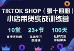 TikTokShop全球店带货训练营（14期）打开全球流量新思维，出海抢占全球新流量，一店卖全球-网创指引人