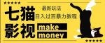【低保项目】外面收费888元的七猫影视新玩法教程,号称轻松日入几十上百-网创指引人
