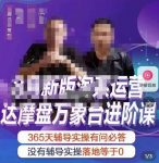 电商掌柜茂隆新版淘系运营达摩盘万象台进阶课(9节视频课程)-网创指引人