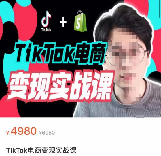 TikTok电商学长Ethan·TikTok电商变现实战课,TikTok运营+Shopify独立站运营+TikTok广告投放