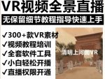 抖音最火的VR全景视频直播项目,2023最新项目清明上河图直播间搭建(素材+教程+直播权限开通)-网创指引人