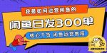 我是如何在闲鱼卖手机的,日发300单的秘诀是什么?【揭秘】-网创指引人