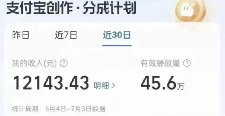 阿里开始布局短视频板块,搬运就有收益,据说1万播放就有300+收益,太过简单粗暴