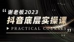 蟹老板·2023抖音底层实操课,打造短视频的底层认知-网创指引人