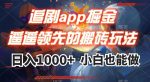 追剧app掘金,遥遥领先的搬砖玩法,日入1000+-网创指引人