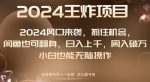 2024风口项目来袭,抓住机会,闲鱼也可翻身,日入上千,周入破万,小白也能无脑操作-网创指引人
