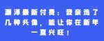 灏泽最新付费：我亲选了几种头像，能让你在新年一直兴旺！-网创指引人